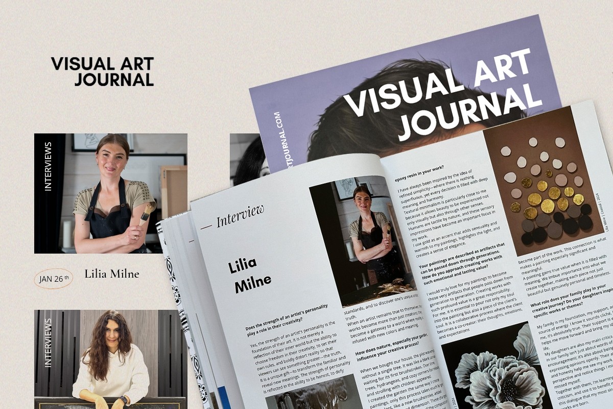 Интервью в международном журнале VISUAL ART JOURNAL - Блог